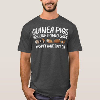 T-shirt Funny Guinea Pig Art For Men Women Rodent Animal G