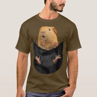 T-shirt Funny Guinea Pig In Your Pocket Shirt 1527 