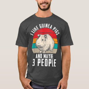 T-shirt Funny Guinea Pig Lover Graphic for Women and Men G