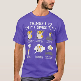 T-shirt Funny Guinea Pig Shirt Srcastic Humor Guinea Pig P