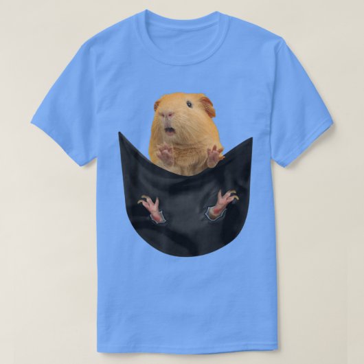 T-shirt Funny Guinée Pig dans Your Pocket Shirt  (Design devant)