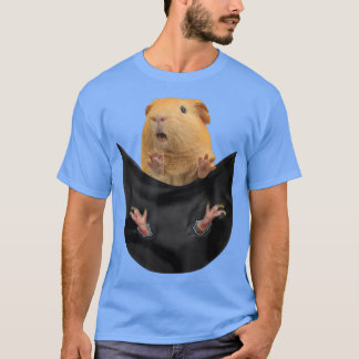 T-shirt Funny Guinée Pig dans Your Pocket Shirt 