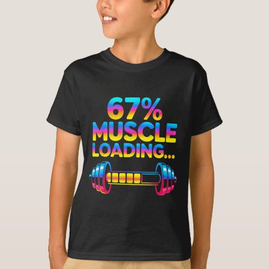 T-shirt Funny Gym Meme 67  (Devant)