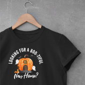 T-shirt Funny Halloween Agent immobilier neuf maison
