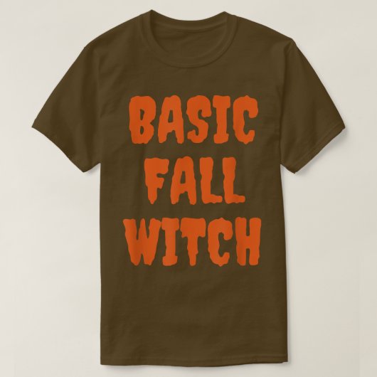 T-shirt Funny Halloween Basic Fall Witch Halloween 3960396 (Design devant)