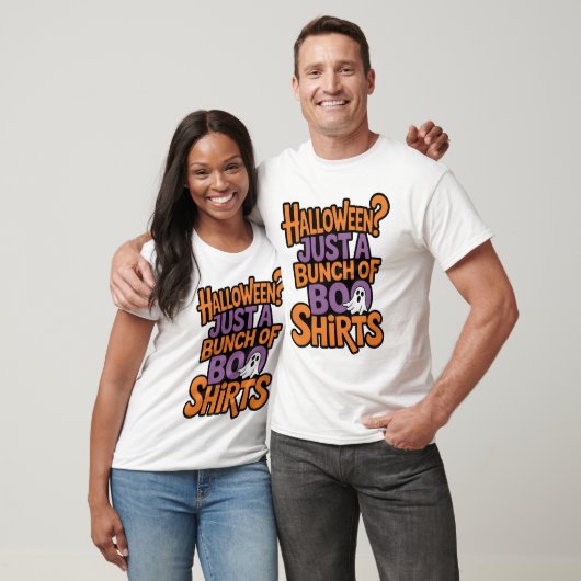 T-shirt Funny Halloween Boo Shirts Ghost Pun (Unisexe)