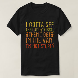 T-shirt Funny Halloween Candy Van Cote Citation