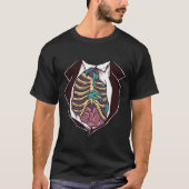 T-shirt Funny Halloween corps Zombie (Devant)