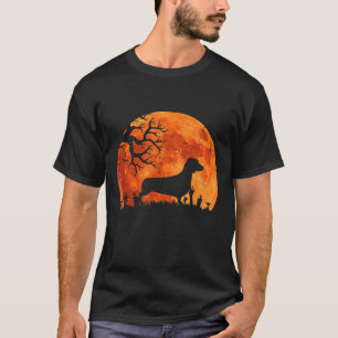 T-shirt Funny Halloween Dachshund Weenie Dog  Dog Mom
