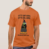 T-shirt Funny Halloween sorcière Cool anglais enseignant G (Devant)