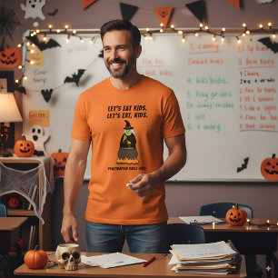 T-shirt Funny Halloween sorcière Cool anglais enseignant G