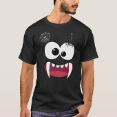 T-shirt funny halloween spider tee (Devant)