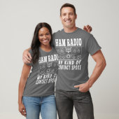 T-shirt Funny Ham Radio-Active Operator Cadeaux Contact (Unisexe)