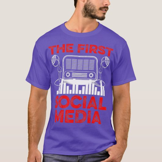 T-shirt Funny Ham Radio Operator (Devant)