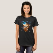 T-shirt Funny Hanukkah Sloth Jewish Chanukah Sleeping (Devant entier)