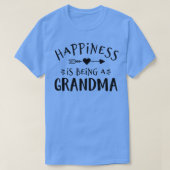 T-shirt Funny Happiness Is Being A Grandma Grandmother App (Design devant)