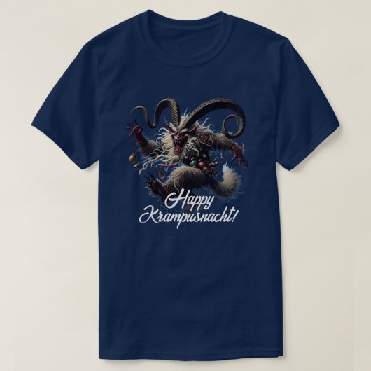 T-shirt Funny Happy Krampusnacht (Design devant)