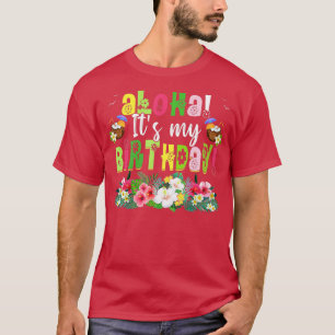 T-shirt Funny Hawaii fête d'anniversaire Aloha Hawaiian