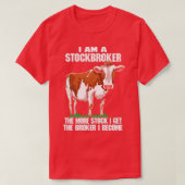 T-shirt Funny Hereford Bovins de ferme Cadeau Hereford Cow (Design devant)