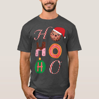 T-shirt Funny Ho Ho Ho Candy Christmas Tee, Hohoho Christm