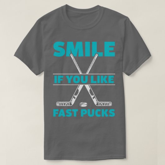 T-shirt Funny Hockey sur glace Goalie Fust Pucks (Design devant)