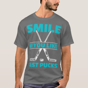 T-shirt Funny Hockey sur glace Goalie Fust Pucks