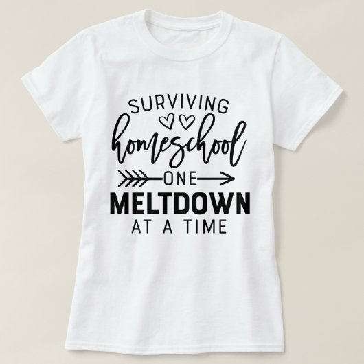 T-shirt Funny Homeschool Quarantine Distance Learning Cube (Design devant)