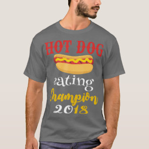 T-shirt Funny Hot Dog Mating Champion du Concours 2018