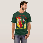 T-shirt Funny Hotdog Team Ketchup Annuler Mustard Hotdogs (Devant entier)