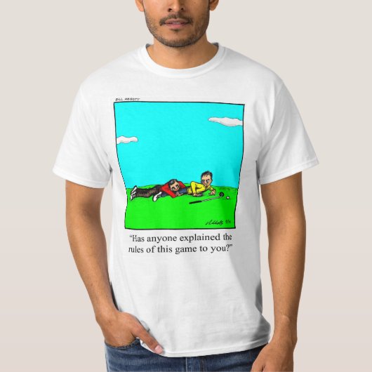 T-shirt Funny Humour Tee - shirt (Devant)