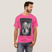 T-shirt Funny Husky Ufo Selfie (Devant entier)
