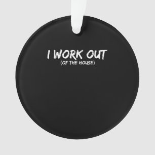 T-shirt Funny I Workout For Gym Rat - Quarantine