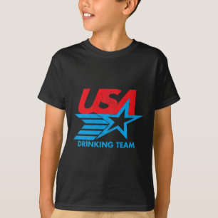 T-shirt Funny Independence Day T Shirt Usa Drick Team 4