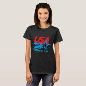 T-shirt Funny Independence Day T Shirt Usa Drick Team 4 (Devant entier)