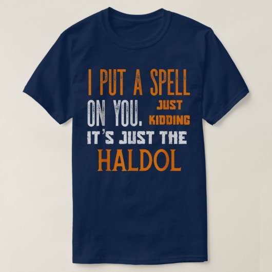 T-shirt Funny Infirmière Halloween Rn Médicale Haldol Spel (Design devant)