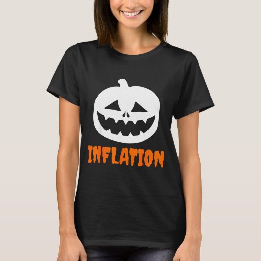 T-shirt Funny Inflation Halloween Costume Couple Matching  (Devant)
