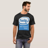 T-shirt Funny Intel Parody Logo Computer Tech Support Esse (Devant entier)