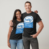 T-shirt Funny Intel Parody Logo Computer Tech Support Esse (Unisexe)