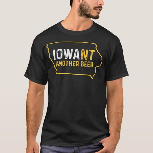 T-shirt Funny Iowa (Devant)