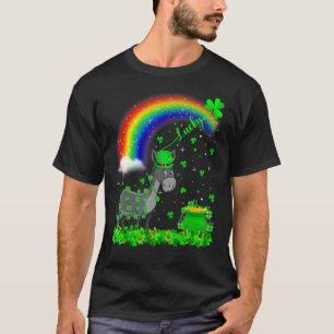 T-shirt Funny Irish Shamrock Rainbow Lucky Mule St Patrick