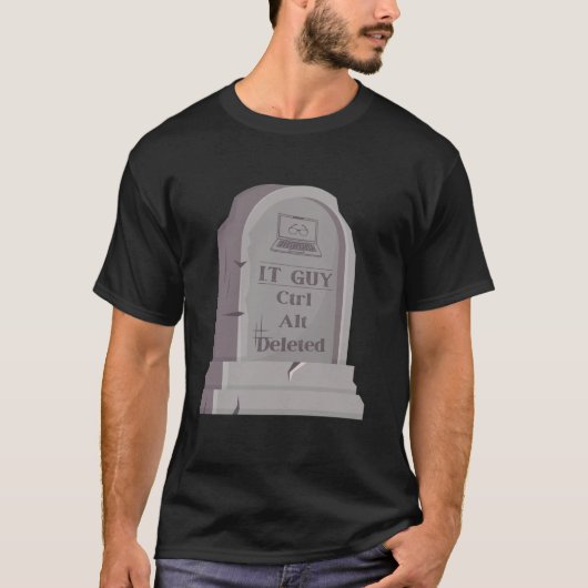 T-shirt Funny IT Tech Support Guy Ingénieurs Ordinateur Ge (Devant)