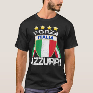 T-shirt Funny Italia Football Soccer Italien Symbole du dr