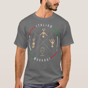 T-shirt Funny Italie Pun italienne entraînement Homme & Fe