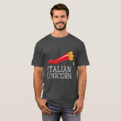 T-shirt Funny Italien Lucky Charm Cornicello Italien (Devant entier)
