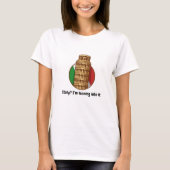 T-shirt Funny Italy (Devant)