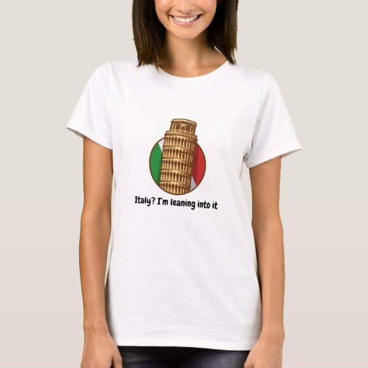 T-shirt Funny Italy (Devant)