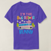 T-shirt Funny Ix27m Le Conducteur De Bus Oeufs De Lapin Ch (Design devant)