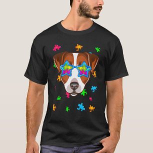 T-shirt Funny Jack Russell Terrier Puzzle Sensibilisation