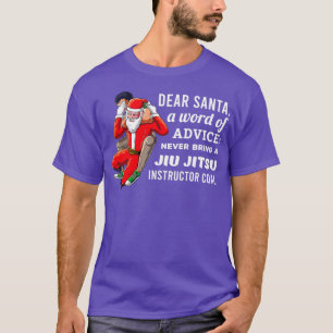 T-shirt Funny Jiu Jitsu Instructeur Noël MIXED MARTIAL ART