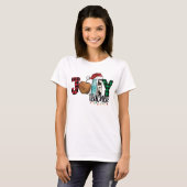 T-shirt Funny Jolly Enseignant Noël (Devant entier)